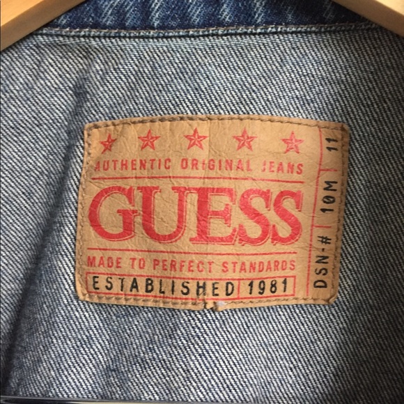 Guess denim vest - Picture 3 of 5